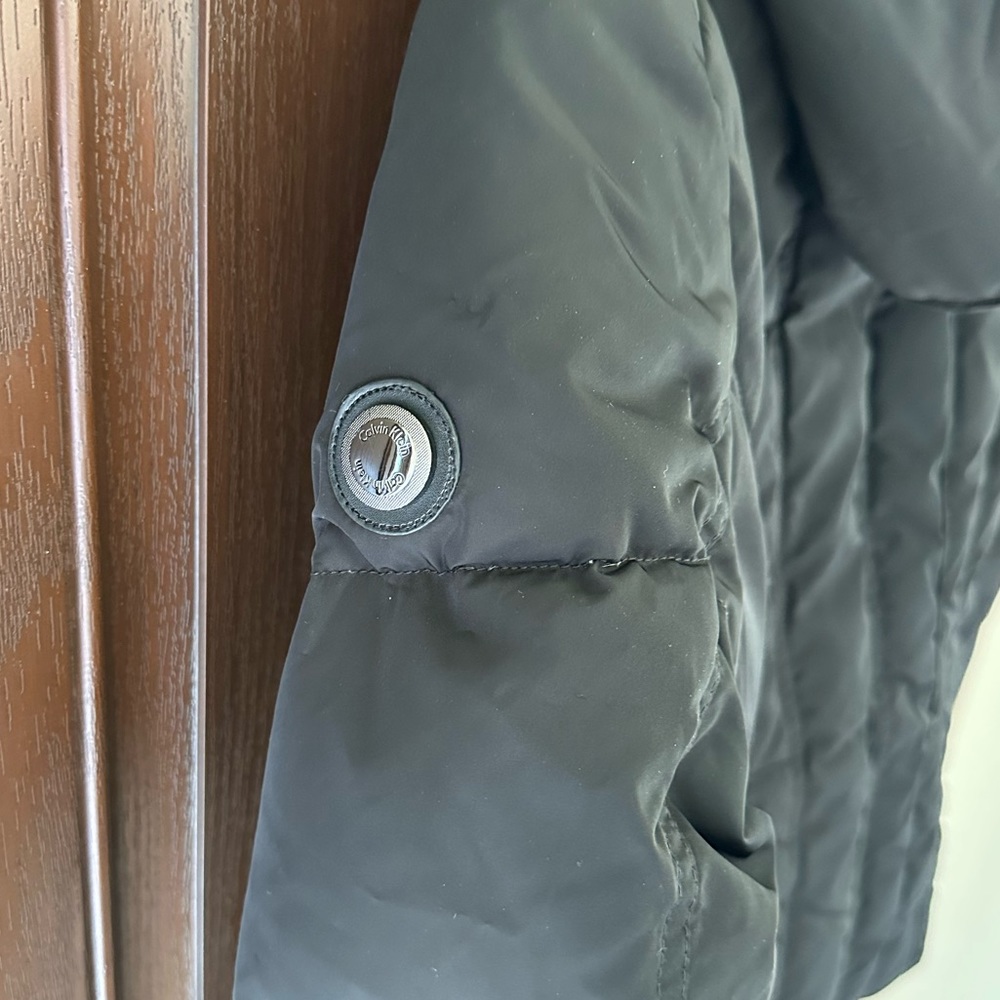 Calvin Klein Women's Black Puffer Coat Jacket - Picture 5 of 10